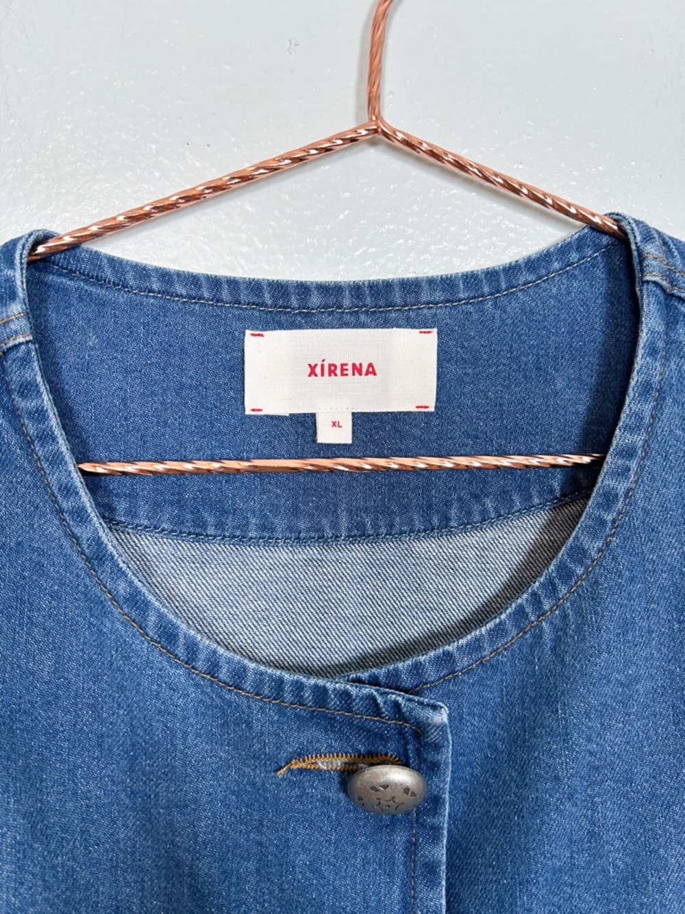 Xirena Paley Denim Jacket in Blue - Picture 4 of 8